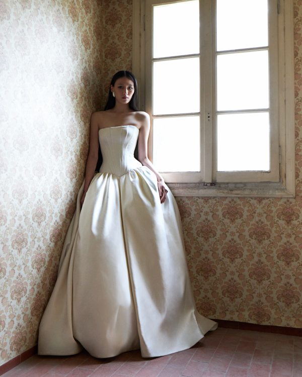 28 Basque Waist Wedding Dresses from the 2026 Bridal Collections