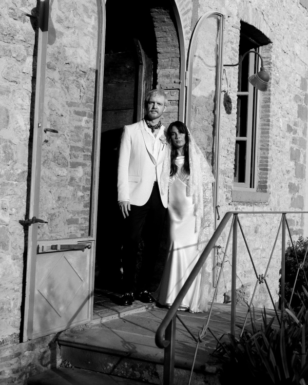 A Bohemian-Chic Wedding with Vintage Flair in Tuscany