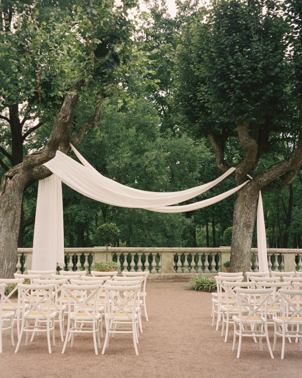 A Pride & Prejudice Inspired Wedding Set in a Romantic 18th-Century Palace Garden
