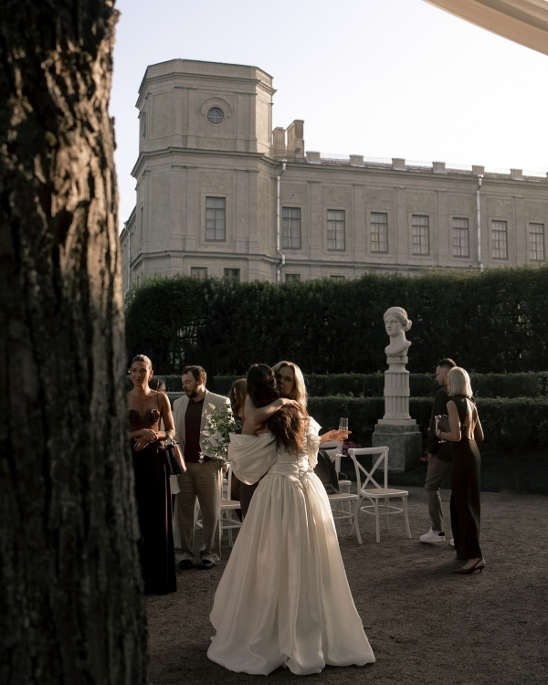 A Pride & Prejudice Inspired Wedding Set in a Romantic 18th-Century Palace Garden