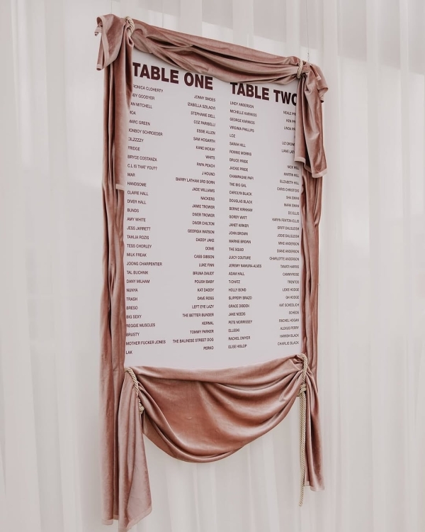 50 Unique Seating Chart Ideas