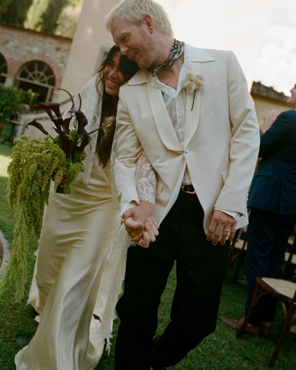 A Bohemian-Chic Wedding with Vintage Flair in Tuscany