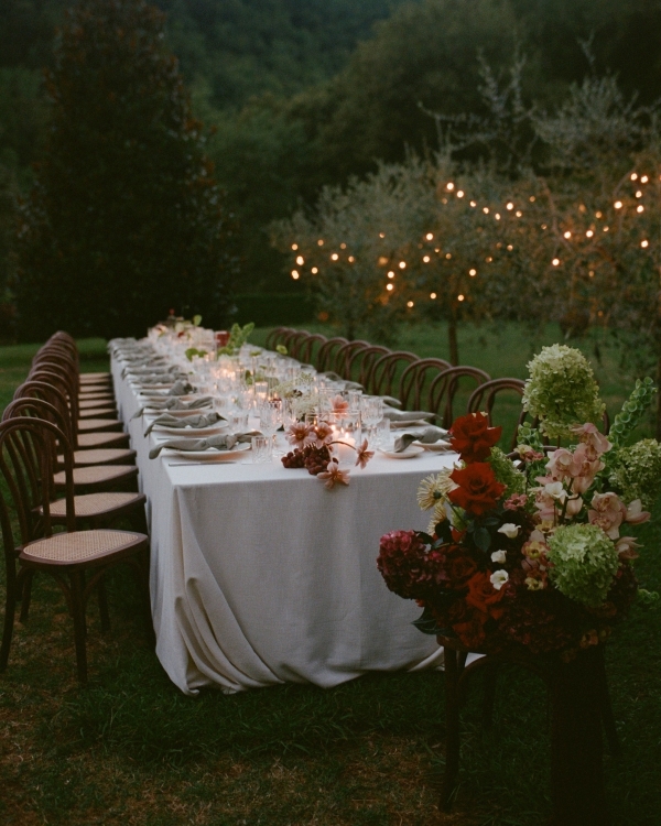 A Bohemian-Chic Wedding with Vintage Flair in Tuscany