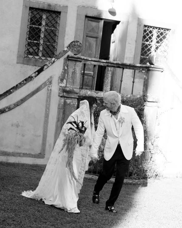 A Bohemian-Chic Wedding with Vintage Flair in Tuscany