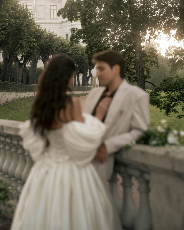 A Pride & Prejudice Inspired Wedding Set in a Romantic 18th-Century Palace Garden