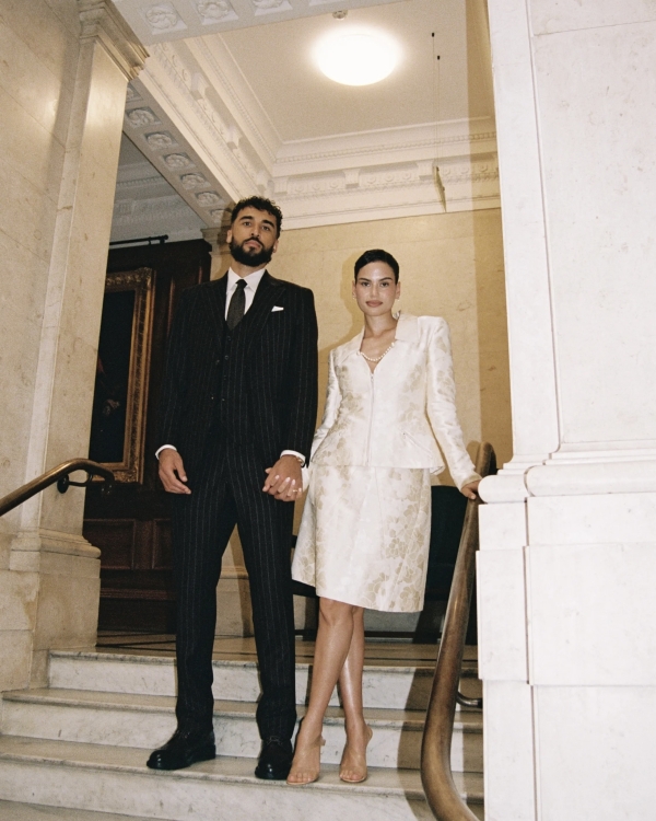 Premier League Soccer Player Dominic Calvert-Lewin & Model Sandra Jerze Are Married!