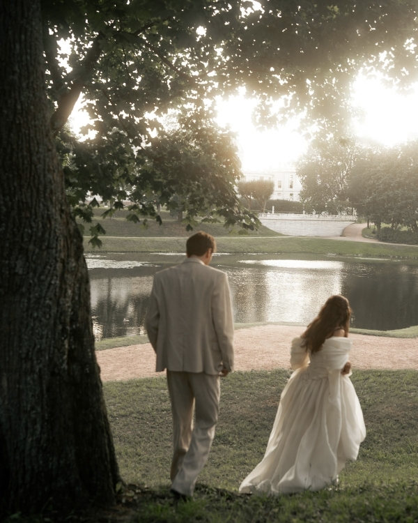 A Pride & Prejudice Inspired Wedding Set in a Romantic 18th-Century Palace Garden
