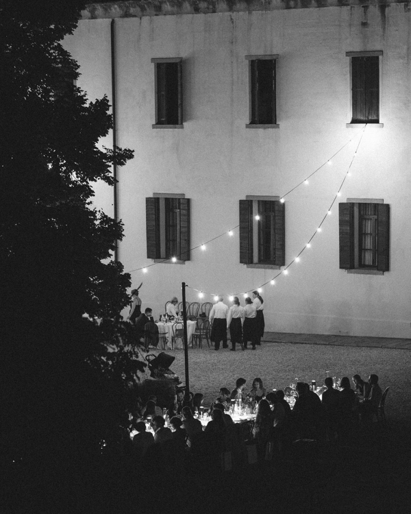 A Golden Wedding at a Storybook Castle Just Outside Venice, Italy