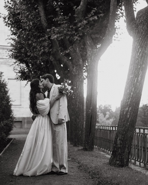 A Pride & Prejudice Inspired Wedding Set in a Romantic 18th-Century Palace Garden