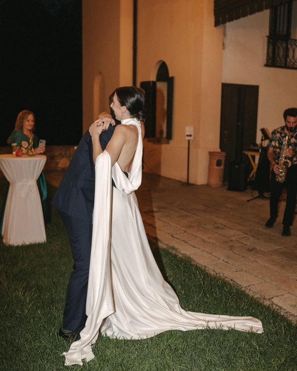 A Golden Wedding at a Storybook Castle Just Outside Venice, Italy