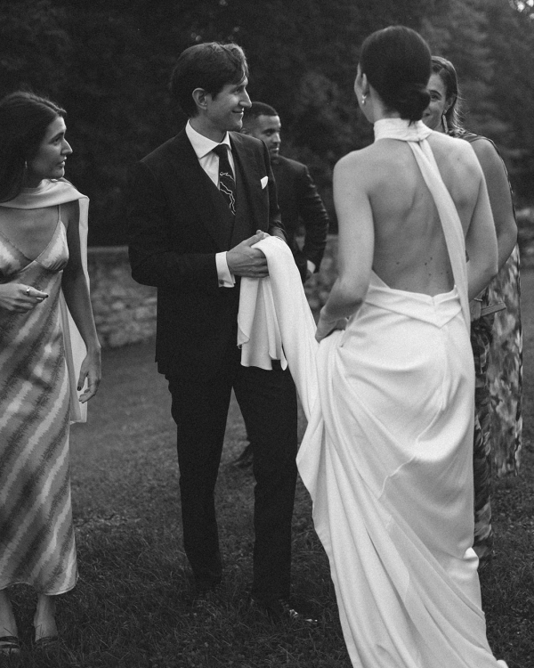 A Golden Wedding at a Storybook Castle Just Outside Venice, Italy