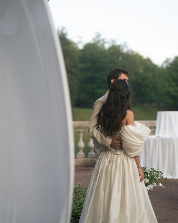 A Pride & Prejudice Inspired Wedding Set in a Romantic 18th-Century Palace Garden