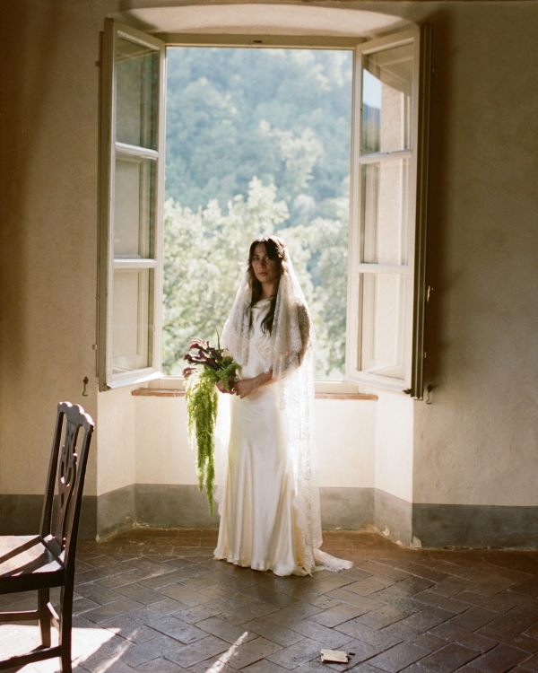A Bohemian-Chic Wedding with Vintage Flair in Tuscany