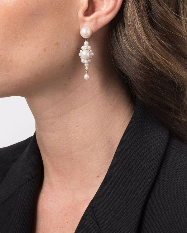 Trendy wedding pearl jewelry