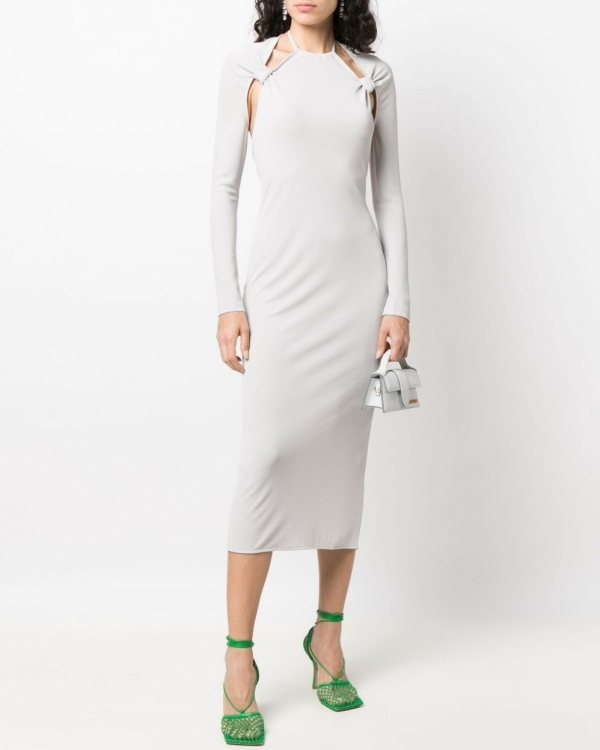 Wedding Dress With Side Cutouts