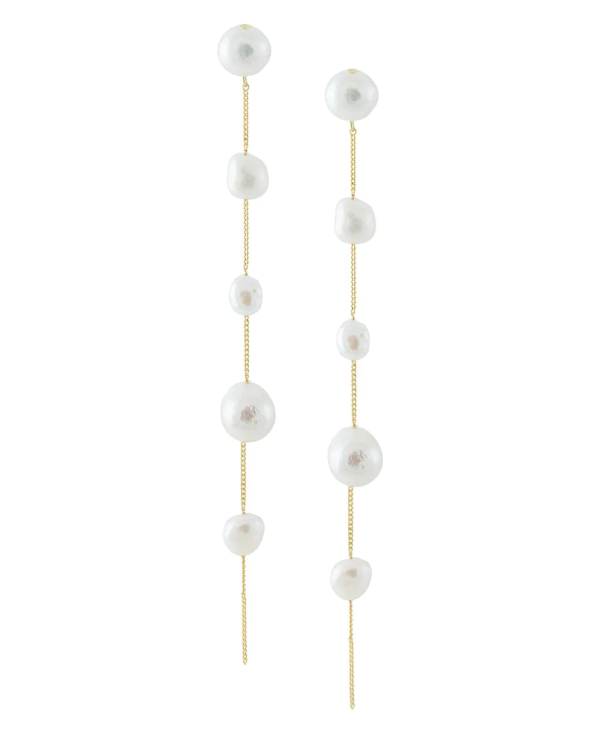 Trendy wedding pearl jewelry