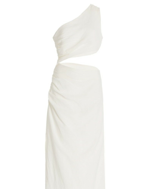 Wedding Dress With Side Cutouts