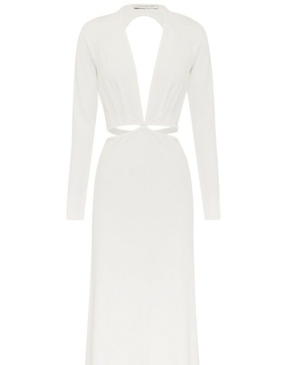 Wedding Dress With Side Cutouts