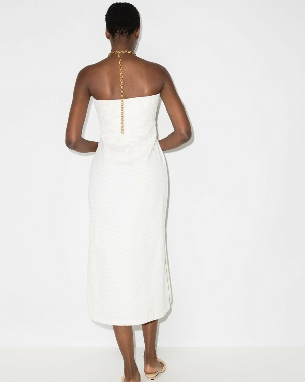 Wedding Dress With Side Cutouts