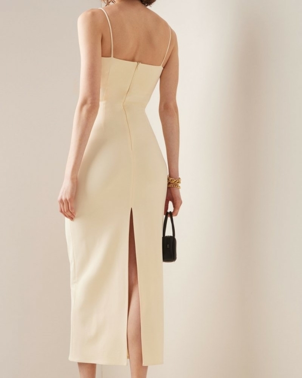 Wedding Dress With Side Cutouts