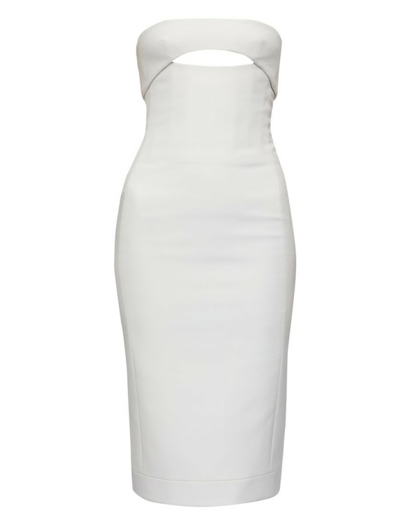 Wedding Dress With Side Cutouts