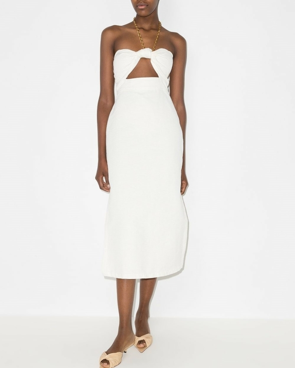 Wedding Dress With Side Cutouts