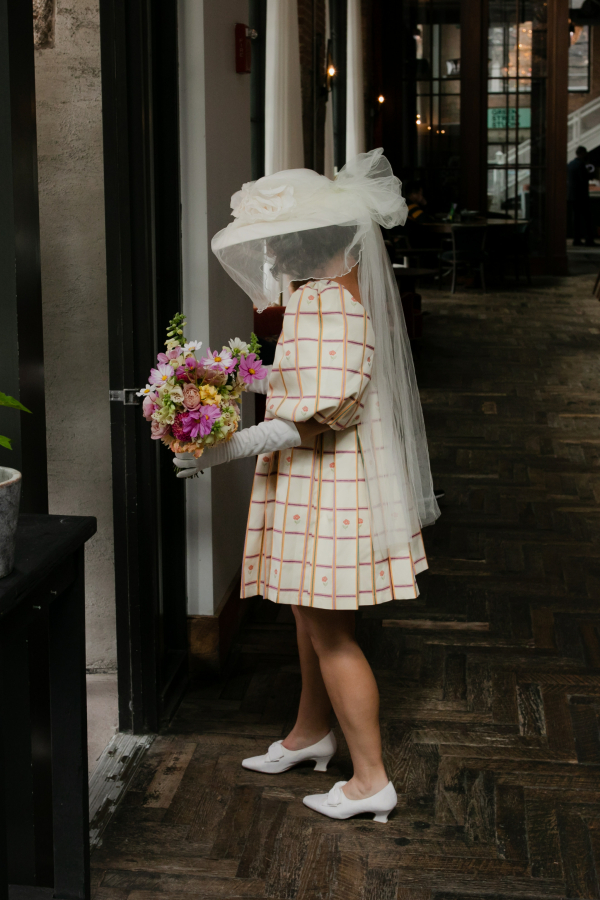 Real Wedding in Chicago: Vintage, Disco and Just the Inner Circle Guest List