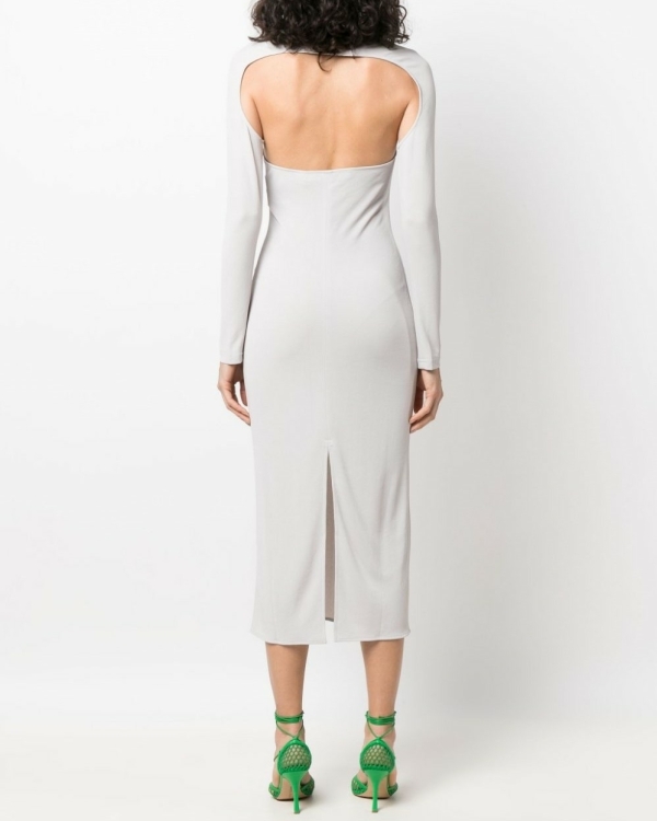 Wedding Dress With Side Cutouts