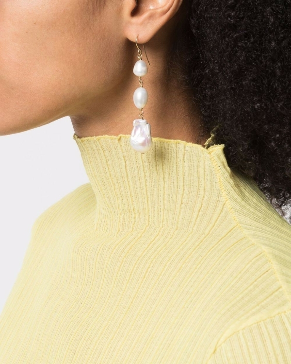 Trendy wedding pearl jewelry