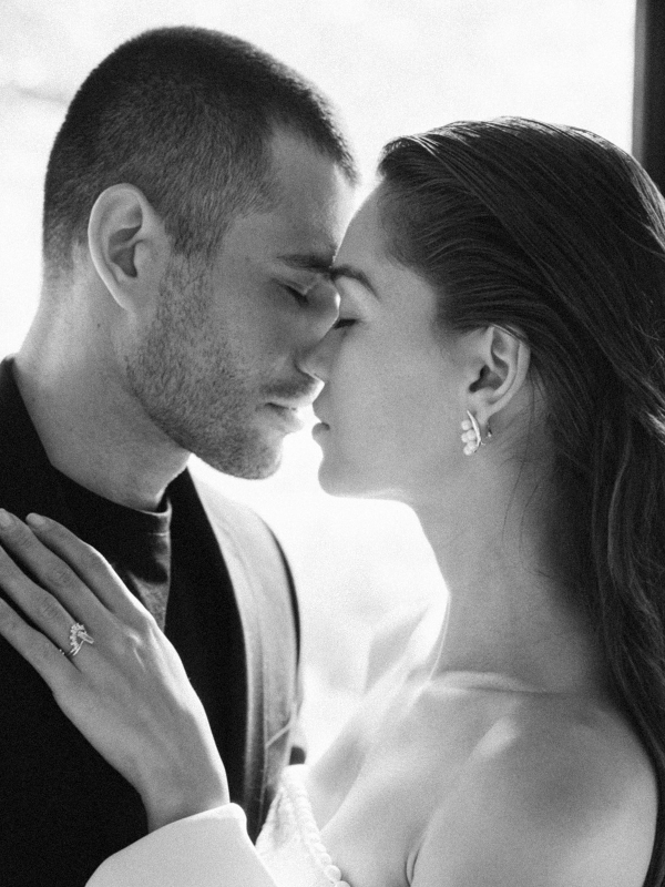 Stylish Indoor Wedding Ceremony