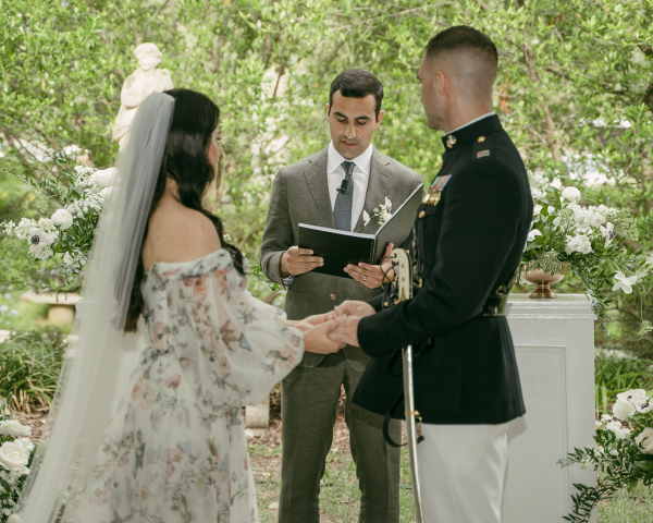 Floral-Adorned Wedding at a Texan Villa