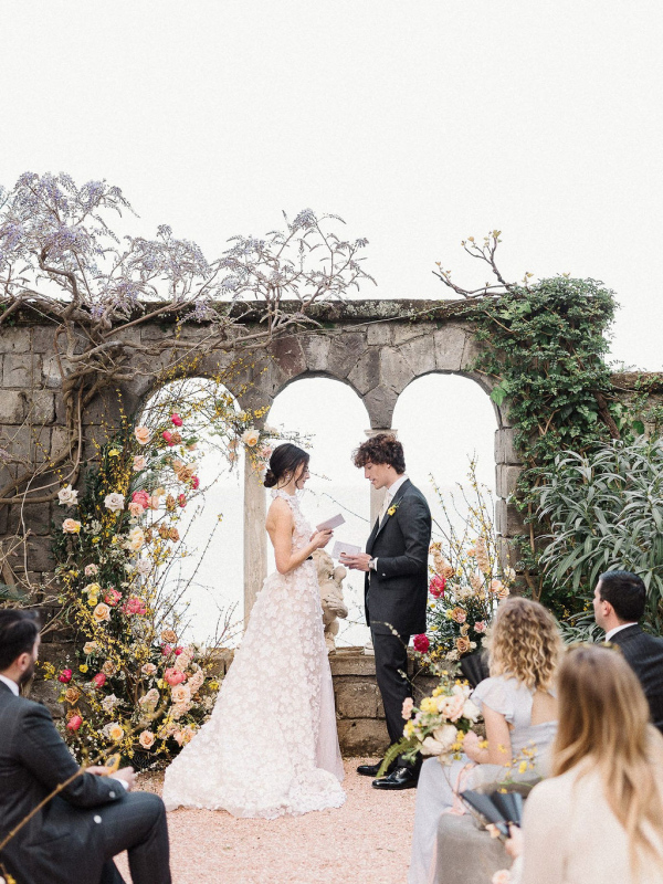 Intimate Spring Wedding at Villa Astor