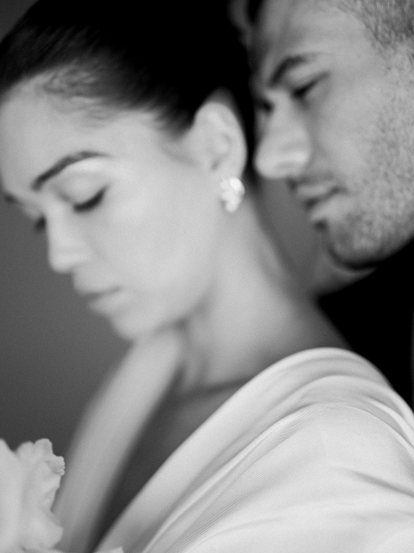 Stylish Indoor Wedding Ceremony