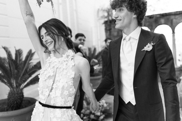 Intimate Spring Wedding at Villa Astor