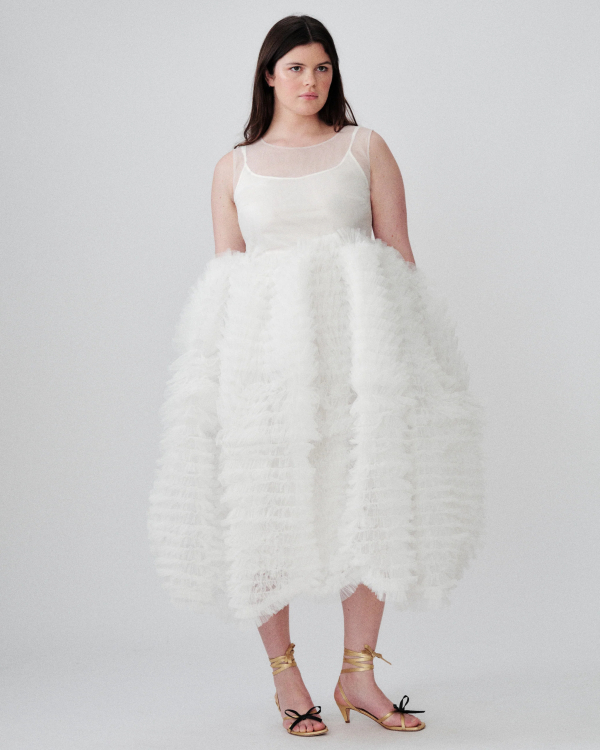 Molly Goddard's Wedding Dress Collection 2024 | Fashion Designer for Brides