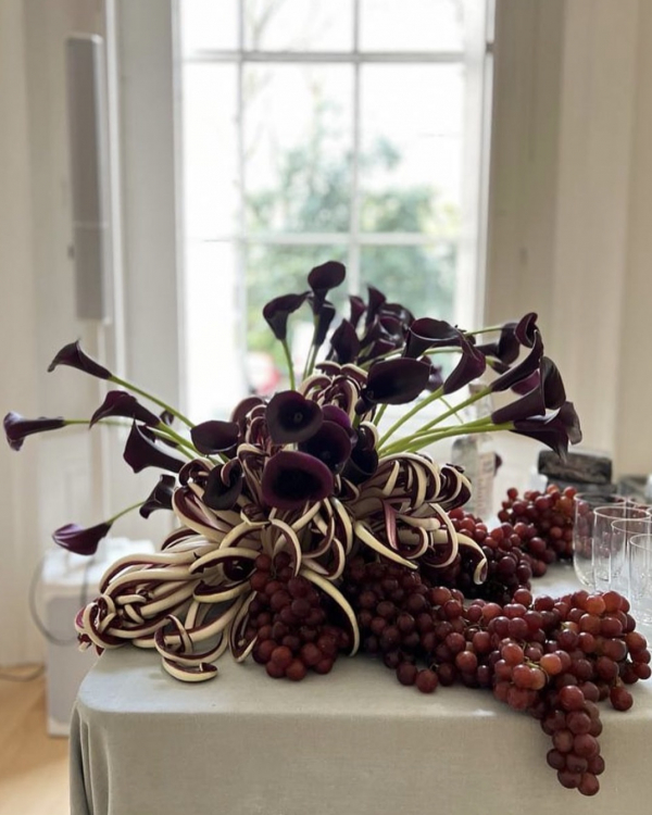 Fruits and Berries for a Wedding Dinner Decor | Fruit Table Centerpiece | Wedding Decoration