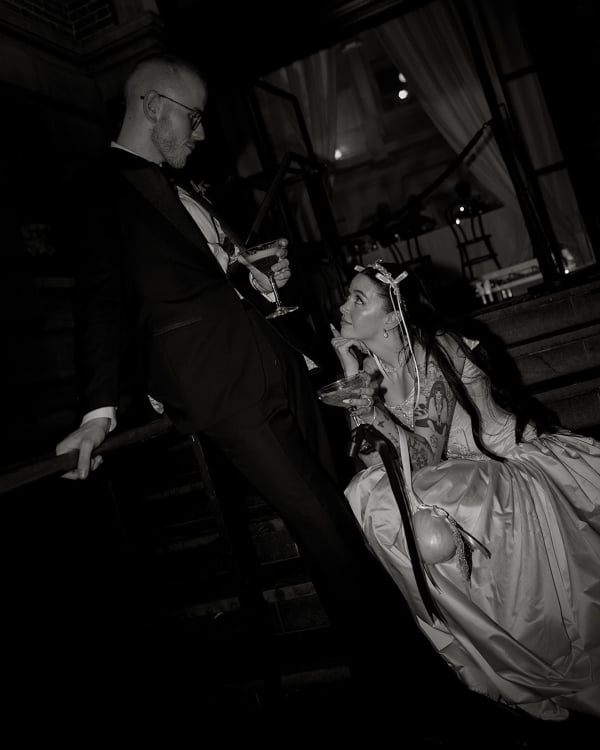 An Opulent & Darkly Romantic Renaissance-Inspired Wedding