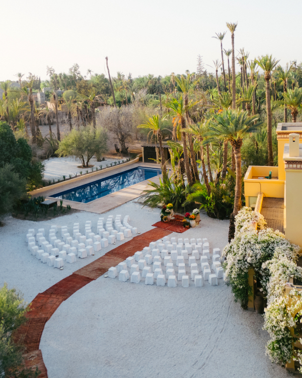 A Dreamy Marrakech Wedding in the Heart of a Lush Moroccan Garden