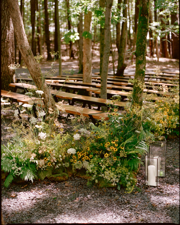 A Wild Woodland Wedding in Upstate New York