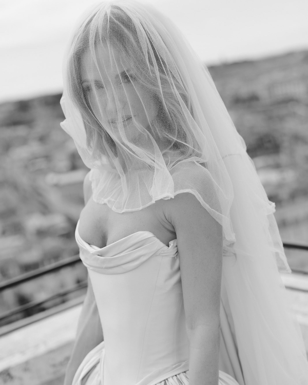 An Elegant & Dreamy Italian Wedding in a Historic Roman Villa