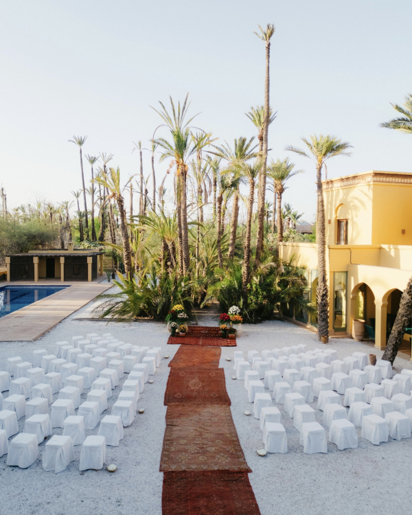 A Dreamy Marrakech Wedding in the Heart of a Lush Moroccan Garden