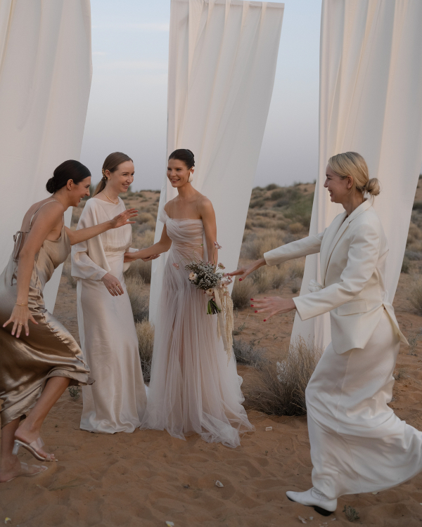 An Ethereal & Otherworldly Wedding in the Arabian Desert