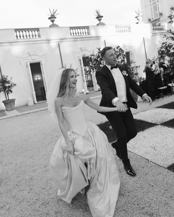 An Elegant & Dreamy Italian Wedding in a Historic Roman Villa