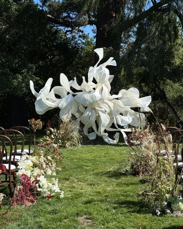 Trend: Giant Paper Flower Installations