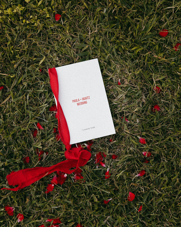 A Bold Cherry Red Wedding Amongst a Spanish Garden Villa