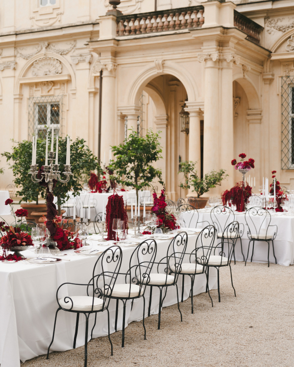 An Elegant & Dreamy Italian Wedding in a Historic Roman Villa