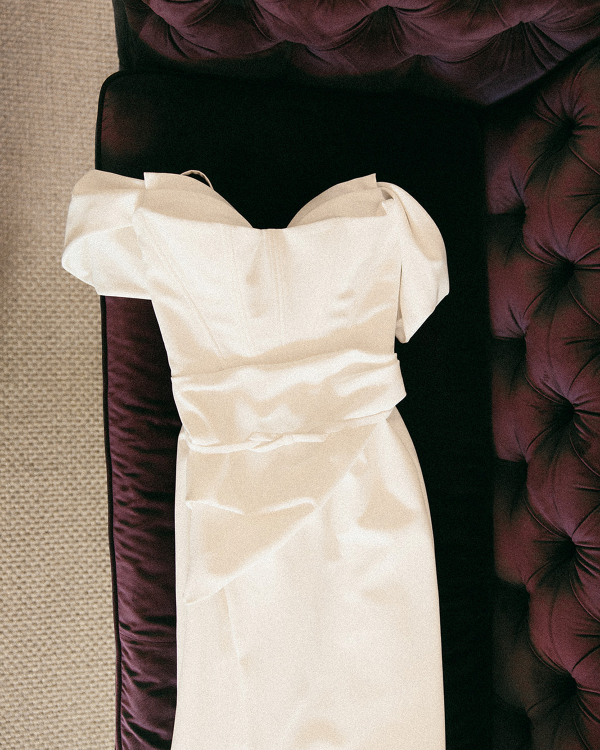 A Bold Cherry Red Wedding Amongst a Spanish Garden Villa