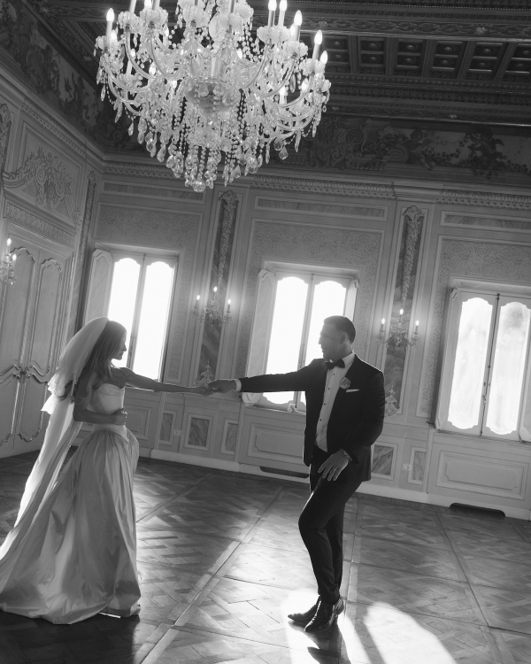 An Elegant & Dreamy Italian Wedding in a Historic Roman Villa