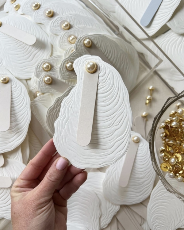 32 Blind Embossed Stationery Ideas for Weddings and Beyond