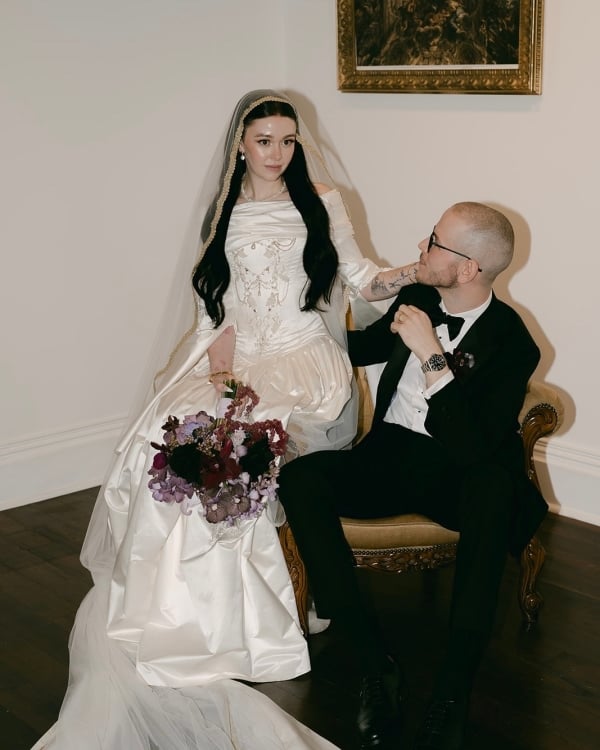 An Opulent & Darkly Romantic Renaissance-Inspired Wedding